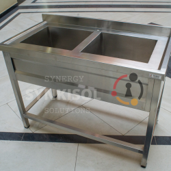 Stainless Steel double bowl sink