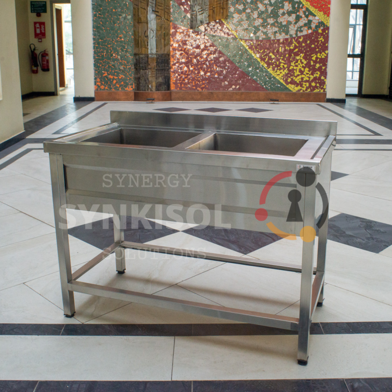 Stainless Steel double bowl sink