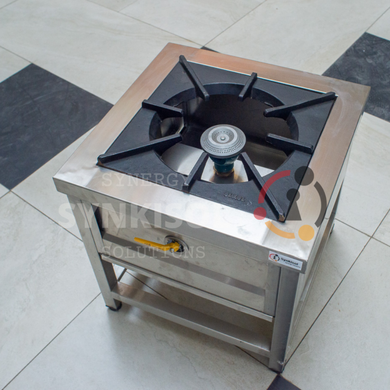 Stainless steel high pressure burner