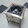 Stainless steel high pressure burner