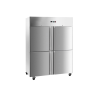 Double door split upright freezer