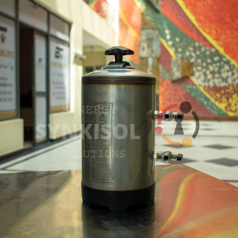 Manual water softener